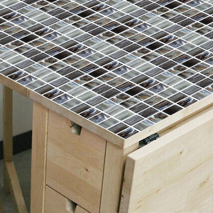 European Chic Tile Sticker Set - 6 Decals for Kitchen & Bathroom Transformation