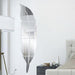 3D Acrylic Feather Wall Mirror Stickers for Home Decor