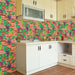 Dynamic Brick Design PVC Wall Sticker for Kitchen Bathroom Home Decor