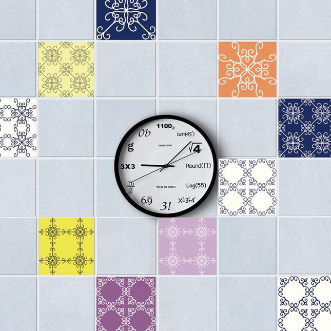 Eco-Friendly Waterproof PVC Tile Decals for Kitchen and Bathroom Makeover