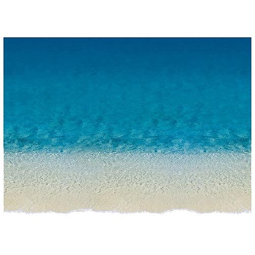 Create a Summer Oasis with our 3D Beach View Floor Sticker