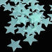 Mystical Dreamy Night Glow Star Sticker Collection - Whimsical Decor for Kids