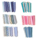 Creative Floral & Plaid Sewing Fabric Bundle: 7-Piece DIY Craft Set