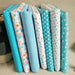 Floral and Plaid Cotton Fabric Crafting Kit - 7-Piece Set