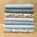 Creative Floral & Plaid Sewing Fabric Bundle: 7-Piece DIY Craft Set