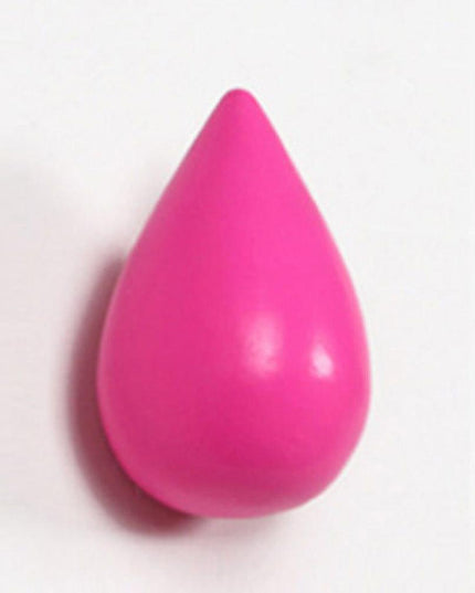 Artistic Wooden Water Droplet Coat Hook for Chic Bedroom Organization