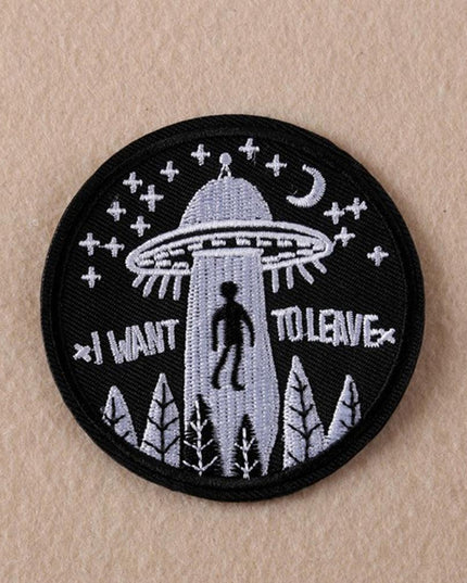 Chic Embroidered Patch Set: Elevate Your Style Game