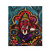 Divine Ganesha Blessing Canvas Artwork for Home and Office