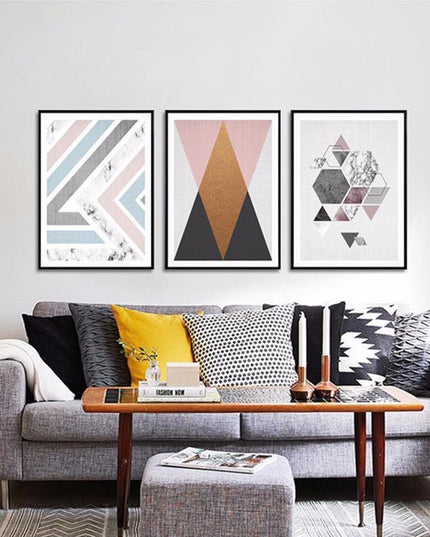 Contemporary Geometric Wall Art for Modern Living Spaces