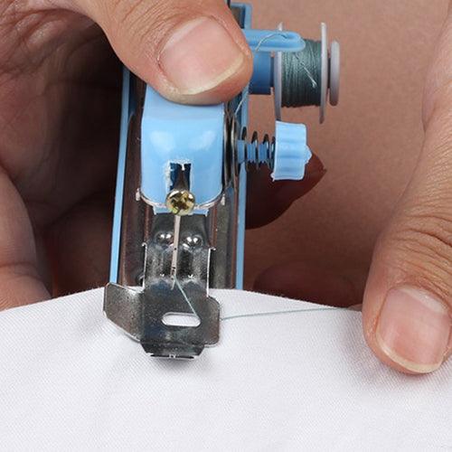 Portable Needlework Cordless Mini Hand-Held Clothes Fabrics Sewing Machine
