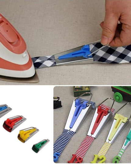 Sewing Made Simple: Comprehensive Bias Tape Maker Kit for Creative Projects