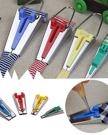 Sewing Made Simple: Comprehensive Bias Tape Maker Kit for Creative Projects