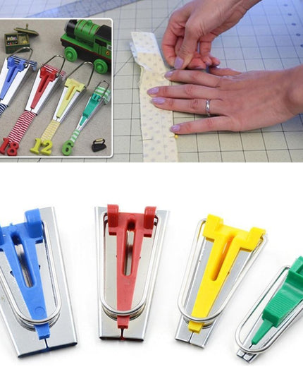 Sewing Made Simple: Comprehensive Bias Tape Maker Kit for Creative Projects