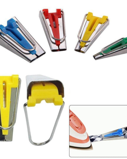 Sewing Made Simple: Comprehensive Bias Tape Maker Kit for Creative Projects