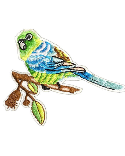 Elegant Bird Embroidered Patch Set: Transform Your Style with Unique Fashion Accents