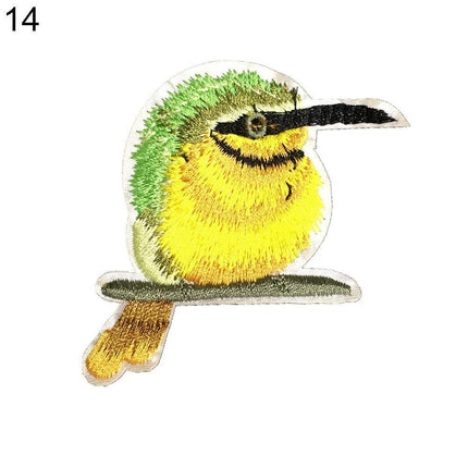 Elegant Bird Embroidered Patch Set: Transform Your Style with Unique Fashion Accents