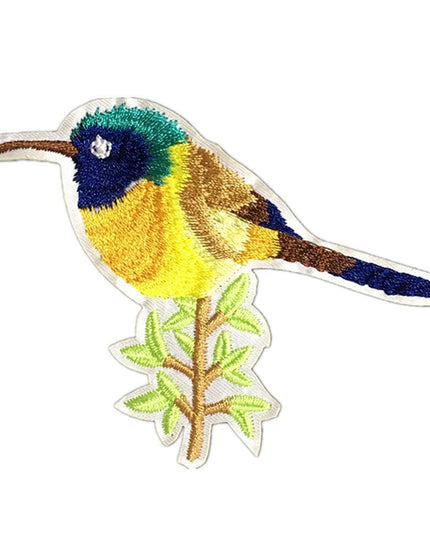 Elegant Bird Embroidered Patch Set: Transform Your Style with Unique Fashion Accents