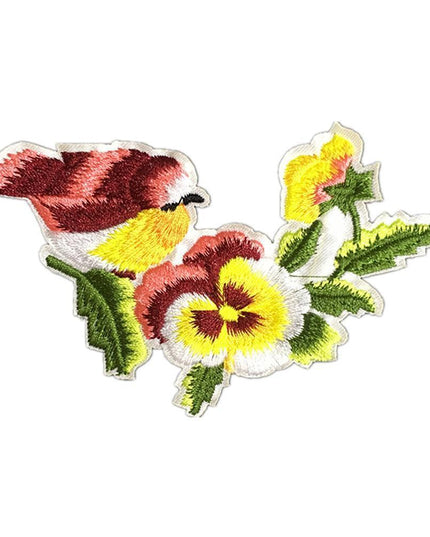 Elegant Bird Embroidered Patch Set: Transform Your Style with Unique Fashion Accents