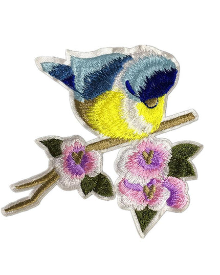 Elegant Bird Embroidered Patch Set: Transform Your Style with Unique Fashion Accents