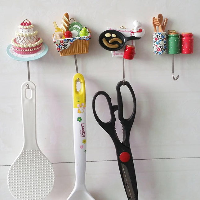Whimsical Wall Hook Collection for Chic Home Organization