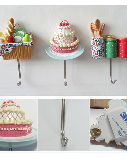 Whimsical Wall Hook Collection for Chic Home Organization