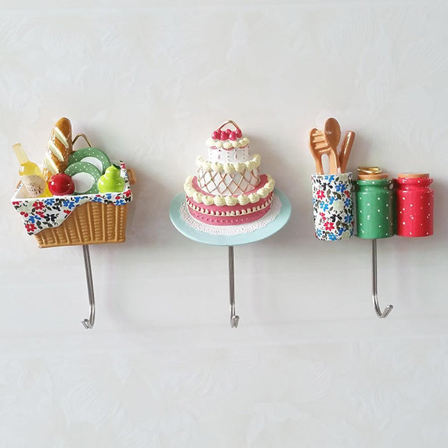 Whimsical Wall Hook Collection for Chic Home Organization