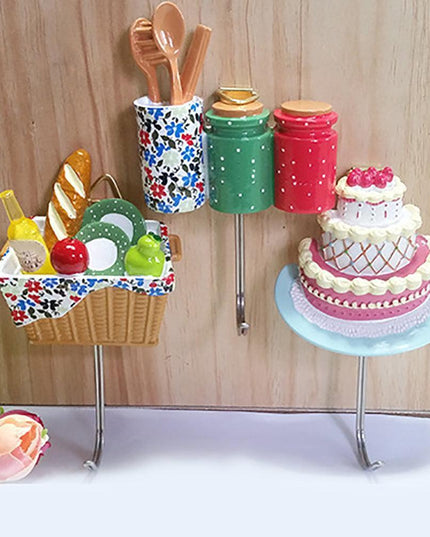 Whimsical Wall Hook Collection for Chic Home Organization