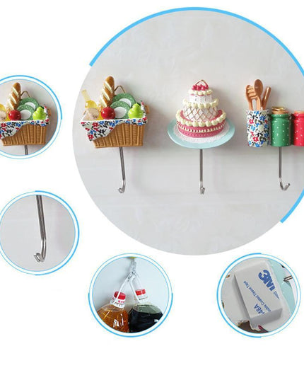 Whimsical Wall Hook Collection for Chic Home Organization