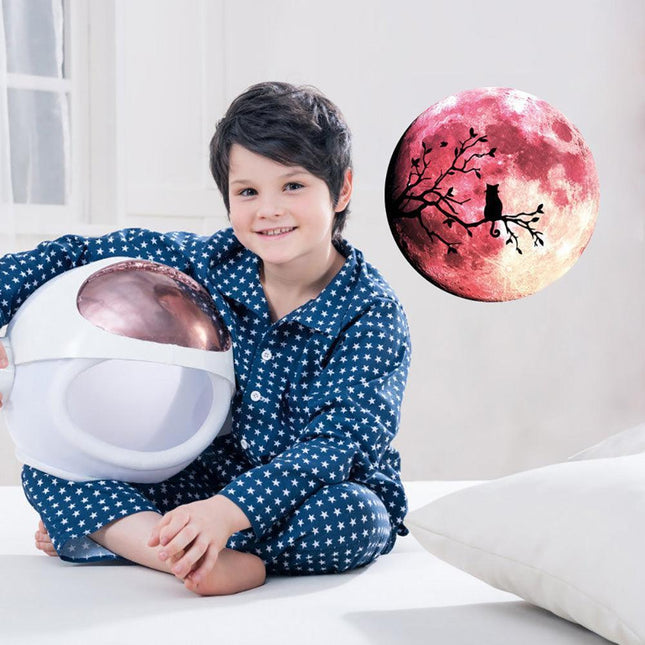 Mystical Nighttime Feline Glow-in-the-Dark Wall Decal Collection for Spooky Seasons