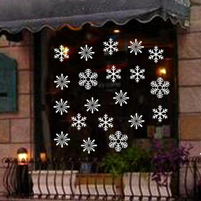Winter Wonderland Snowflake Wall Decal for Holiday Festivities