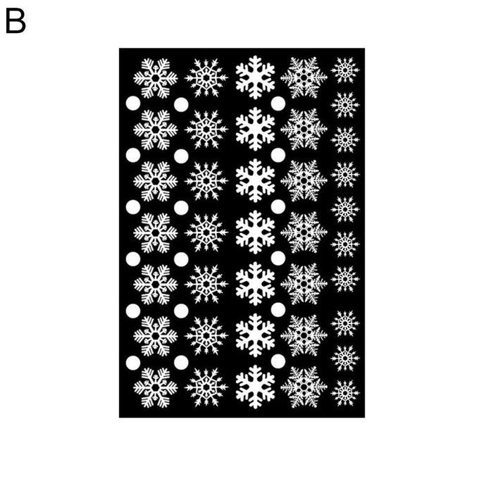Winter Wonderland Snowflake Wall Decal for Holiday Festivities