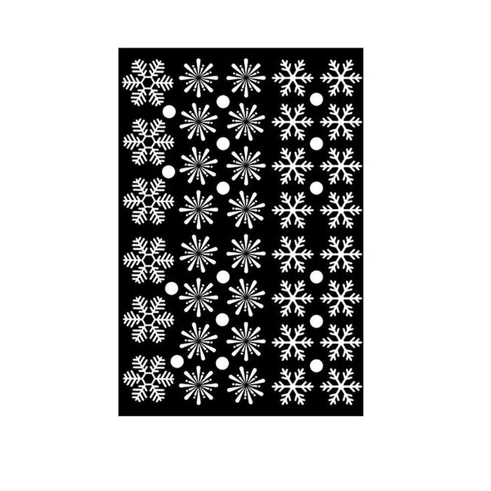 Winter Wonderland Snowflake Wall Decal for Holiday Festivities