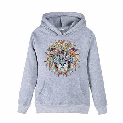 Dynamic 3D Lion King Iron-On Patch - Bold Accessory for Fashion Statements & Creative Projects