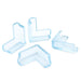 Child Safety Table Edge and Corner Guard - Transparent L-Shaped Design