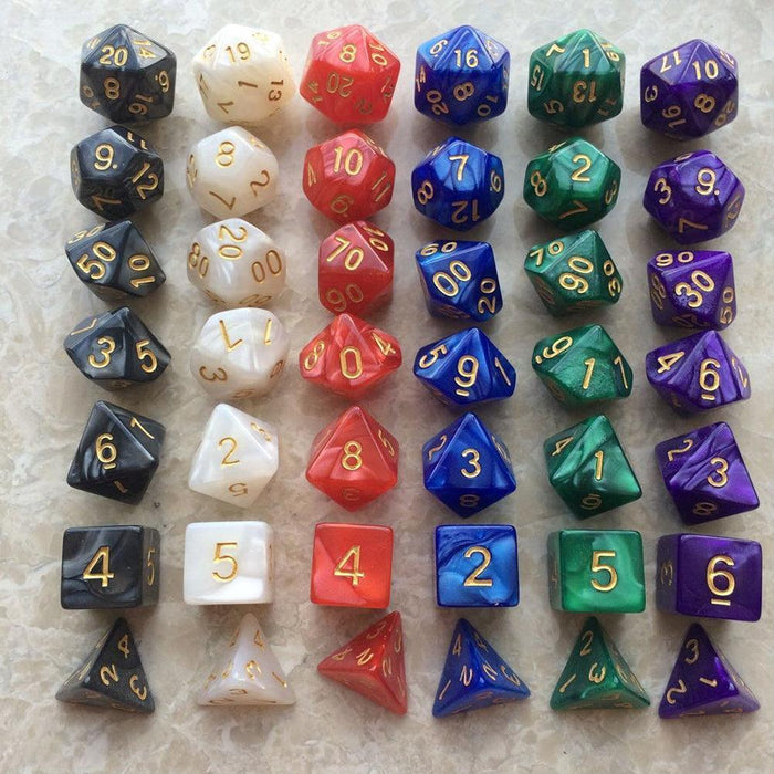 Adventure Dice Set for Tabletop Gaming and RPG Fun