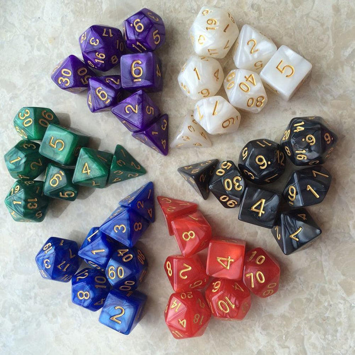 Adventure Dice Set for Tabletop Gaming and RPG Fun