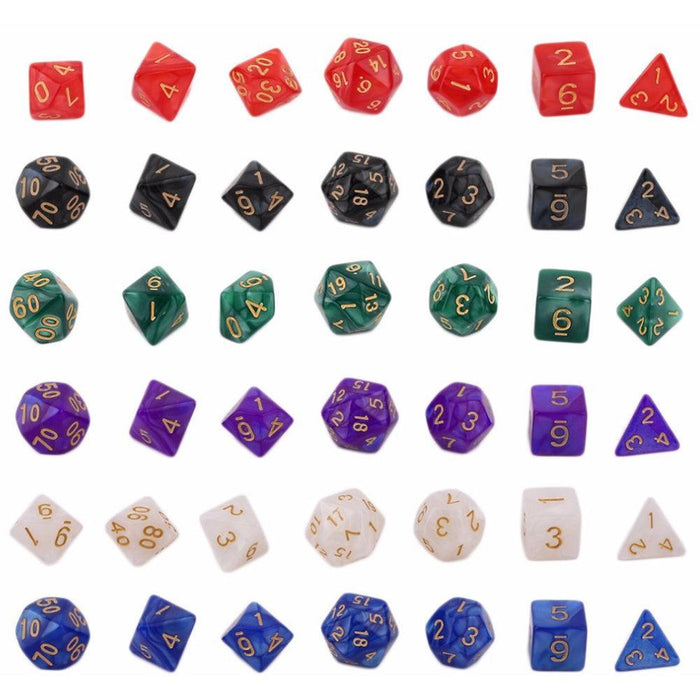 Adventure Dice Set for Tabletop Gaming and RPG Fun