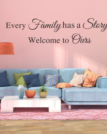 Sentimental Family Memories PVC Wall Art - Emotive Home Decor Accent