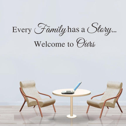 Sentimental Family Memories PVC Wall Art - Emotive Home Decor Accent