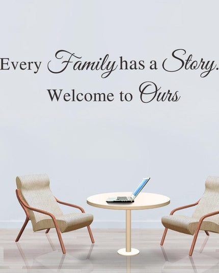 Sentimental Family Memories PVC Wall Art - Emotive Home Decor Accent