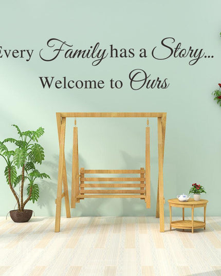 Sentimental Family Memories PVC Wall Art - Emotive Home Decor Accent
