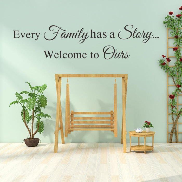 Cherished Family Memories PVC Wall Sticker - Stylish Home Decor Accent
