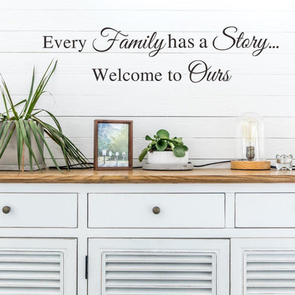 Sentimental Family Memories PVC Wall Art - Emotive Home Decor Accent