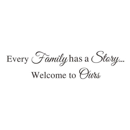 Sentimental Family Memories PVC Wall Art - Emotive Home Decor Accent