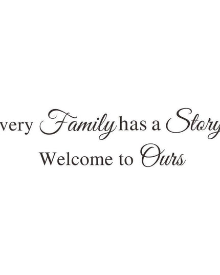 Sentimental Family Memories PVC Wall Art - Emotive Home Decor Accent