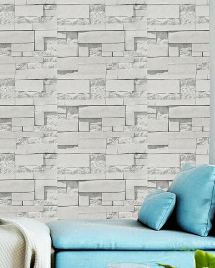 Chic 3D Brick Wall Decal for Elegant Home Transformation