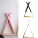 Living Room Wooden Triangle Storage Holder Rack Decor Wall Mounted Shelf for kids