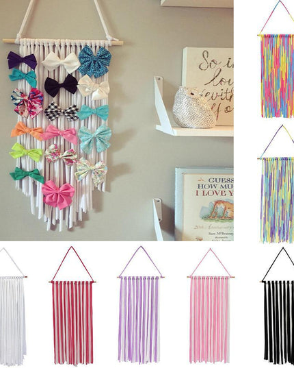 Stylish Boho Hair Accessory Organizer for Nursery