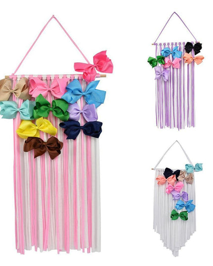 Stylish Boho Hair Accessory Organizer for Nursery