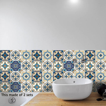 Moroccan Mosaic Wall Sticker Set - Stylish Home Décor Solution